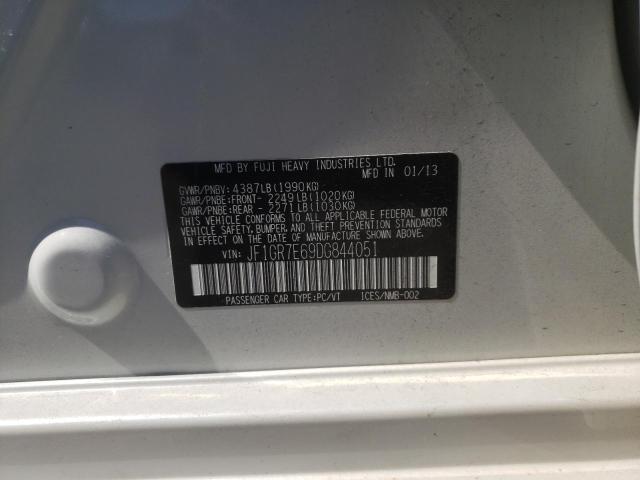 Photo 10 from auction – 2013 SUBARU IMPREZA WR with VIN JF1GR7E69DG844051