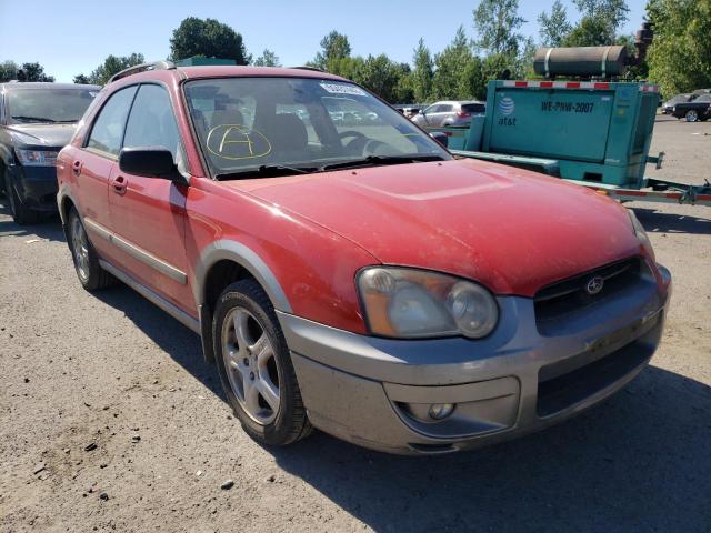 Photo 1 from auction – 2004 SUBARU IMPREZA OU with VIN JF1GG68584G812226