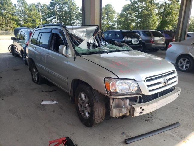 TOYOTA HIGHLANDER 2005 with VIN JTEDP21A450050791 - Photo from auction
