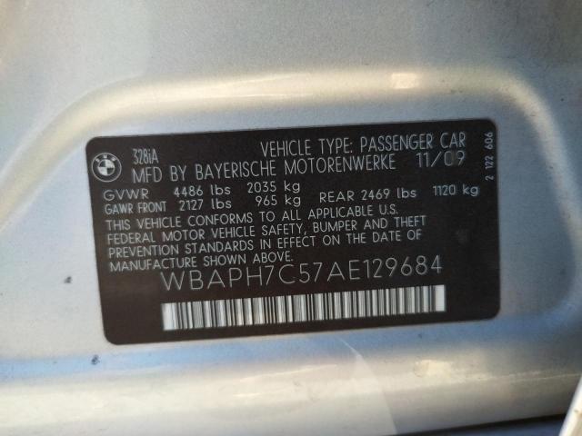 Photo 10 from auction – 2010 BMW 328 I with VIN WBAPH7C57AE129684