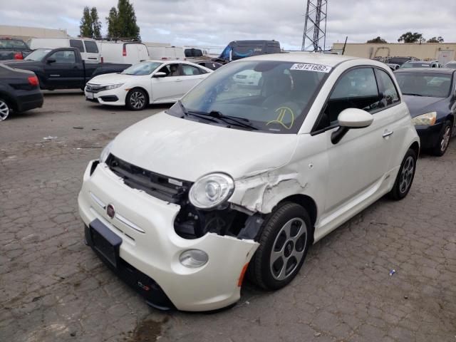 Photo 2 from auction – 2014 FIAT 500 ELECTR with VIN 3C3CFFGE7ET244937