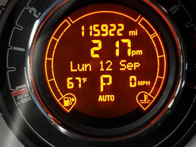 Photo 8 from auction – 2012 FIAT 500 LOUNGE with VIN 3C3CFFCR2CT332459