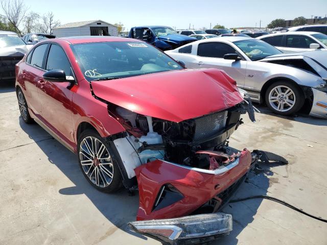 KIA FORTE GT 2022 with VIN 3KPF44AC3NE485327 - Photo from auction