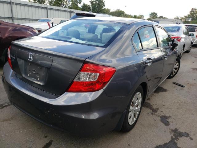 Photo 4 from auction – 2012 HONDA CIVIC LX with VIN 19XFB2F55CE330683
