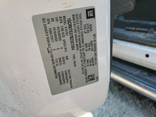 Photo 10 from auction – 2011 CHEVROLET SILVERADO with VIN 1GCRKTE37BZ367384