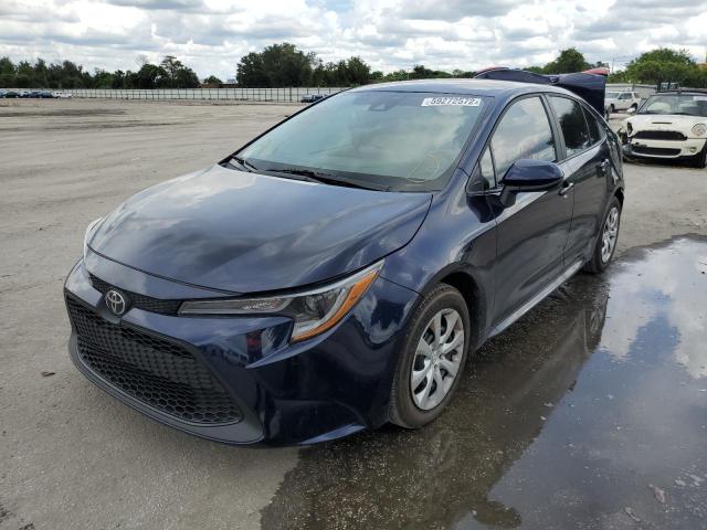 Photo 2 from auction – 2022 TOYOTA COROLLA LE with VIN 5YFEPMAE8NP344353