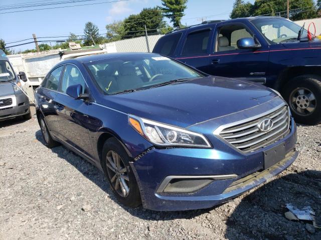HYUNDAI SONATA SE 2016 with VIN 5NPE24AF1GH349983 - Photo from auction