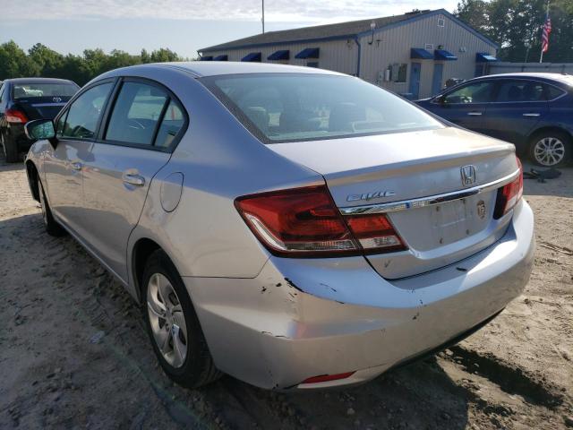 Photo 3 from auction – 2014 HONDA CIVIC LX with VIN 19XFB2F56EE020948