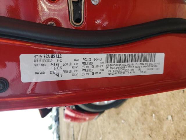Photo 10 from auction – 2015 DODGE JOURNEY SX with VIN 3C4PDCBG1FT726511
