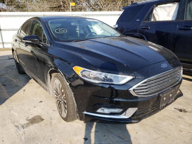 FORD FUSION SE 2017 with VIN 3FA6P0HD3HR214480 - Photo from auction