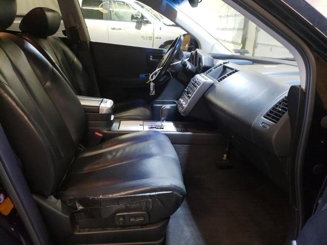 Photo 5 from auction – 2007 NISSAN MURANO SL with VIN JN8AZ08W37W618752