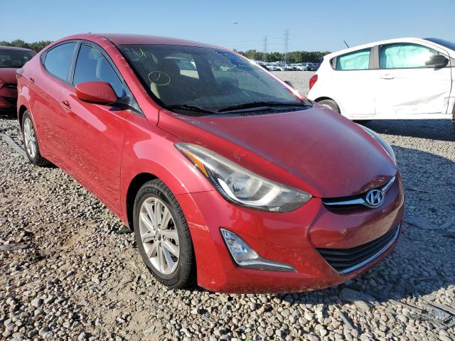 Photo 1 from auction – 2014 HYUNDAI ELANTRA SE with VIN KMHDH4AE8EU150445