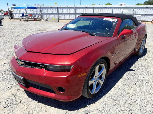 Photo 2 from auction – 2014 CHEVROLET CAMARO LT with VIN 2G1FC3D34E9150125