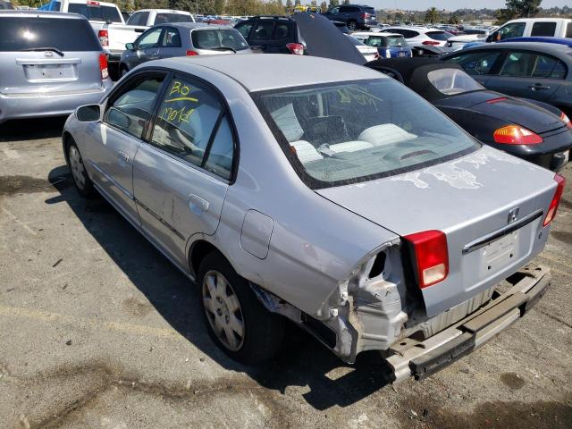 Photo 3 from auction – 2002 HONDA CIVIC EX with VIN 2HGES26822H514084