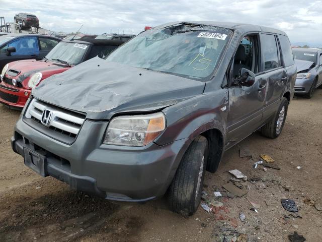 Photo 2 from auction – 2007 HONDA PILOT LX with VIN 5FNYF18197B032803