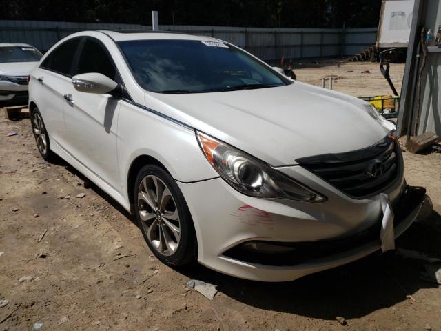 HYUNDAI SONATA SE 2014 with VIN 5NPEC4AC0EH841520 - Photo from auction