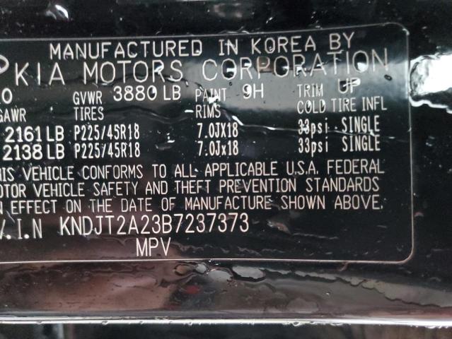 Photo 10 from auction – 2011 KIA SOUL + with VIN KNDJT2A23B7237373
