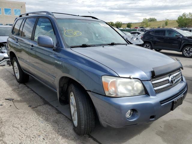 TOYOTA HIGHLANDER 2007 с VIN JTEEW21A770038936 - Фото с аукциона