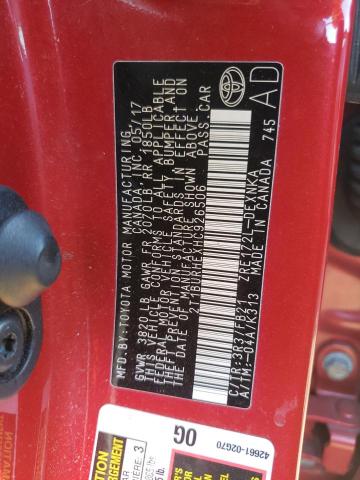 Photo 10 from auction – 2017 TOYOTA COROLLA L with VIN 2T1BURHEXHC926506