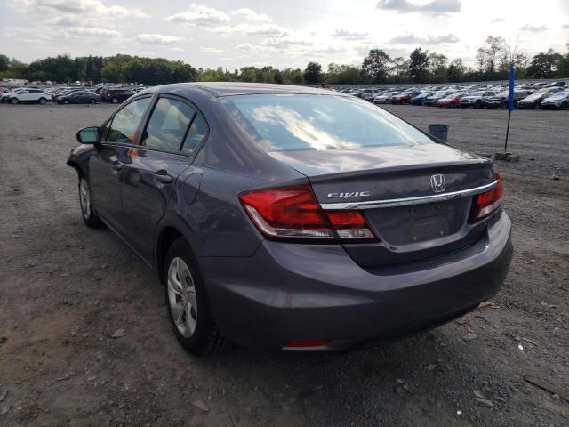Photo 3 from auction – 2015 HONDA CIVIC LX with VIN 19XFB2F52FE291653