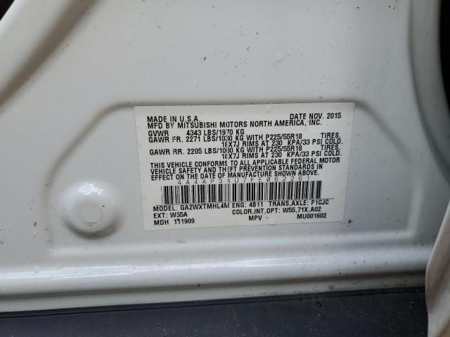 Foto 10 de la subasta – 2015 MITSUBISHI OUTLANDER con VIN 4A4AP3AU7FE062261