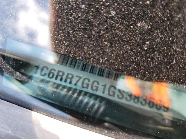 Photo 10 from auction – 2016 RAM 1500 SLT with VIN 1C6RR7GG1GS383669