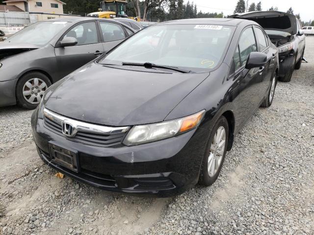 Photo 2 from auction – 2012 HONDA CIVIC EX with VIN 2HGFB2F83CH321352