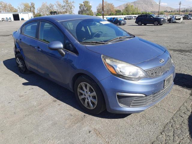 KIA RIO LX 2016 with VIN KNADM4A30G6600141 - Photo from auction