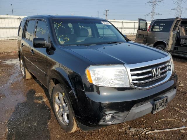 HONDA PILOT EXL 2012 with VIN 5FNYF4H53CB042225 - Photo from auction