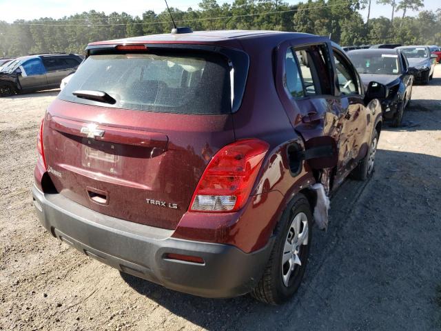 Photo 9 from auction – 2016 CHEVROLET TRAX LS with VIN 3GNCJKSB5GL278031