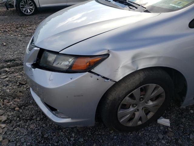 Photo 9 from auction – 2012 HONDA CIVIC LX with VIN 2HGFG3B51CH561700