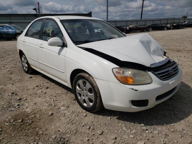 KIA SPECTRA EX 2008 with VIN KNAFE121485506241 - Photo from auction
