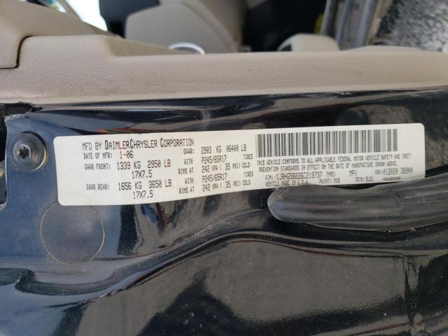 Photo 10 from auction – 2006 JEEP COMMANDER with VIN 1J8HG58226C219737