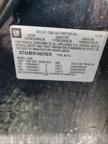 Photo 10 from auction – 2010 GMC TERRAIN SL with VIN 2CTALBEW1A6275572