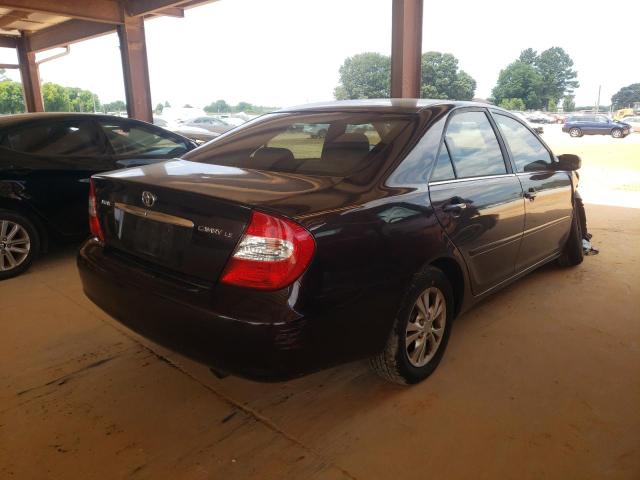 Photo 4 from auction – 2004 TOYOTA CAMRY LE with VIN 4T1BF30K74U582618