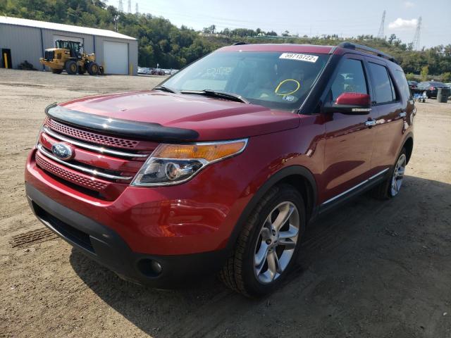 Photo 2 from auction – 2015 FORD EXPLORER L with VIN 1FM5K8F89FGB38143