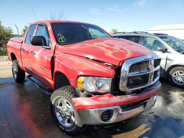 DODGE RAM 2500 2005 with VIN 3D7KS28C05G848191 - Photo from auction