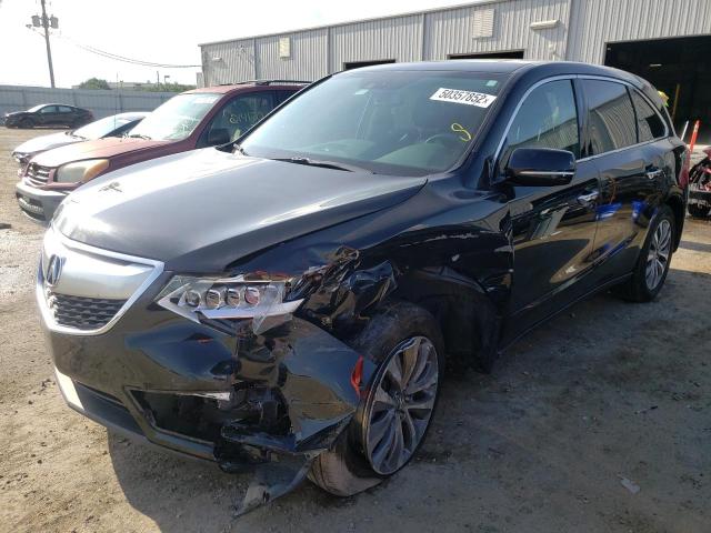 Photo 2 from auction – 2015 ACURA MDX TECHNO with VIN 5FRYD4H45FB017200