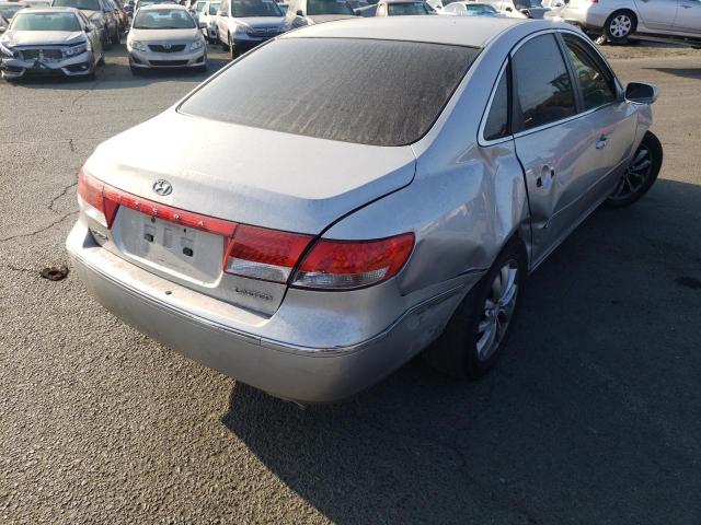 Photo 4 from auction – 2006 HYUNDAI AZERA SE with VIN KMHFC46F06A087157