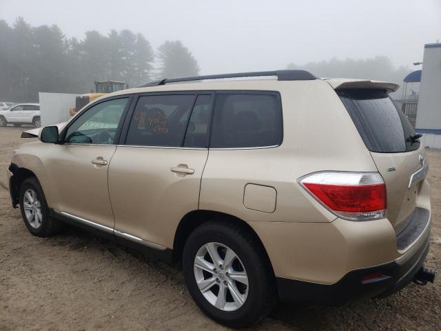 Photo 3 from auction – 2013 TOYOTA HIGHLANDER with VIN 5TDZK3EH8DS111383