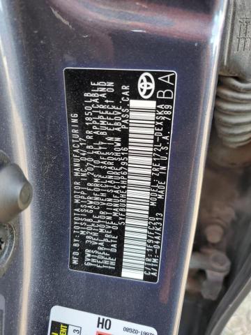 Photo 10 from auction – 2017 TOYOTA COROLLA L with VIN 5YFBURHE4HP679516