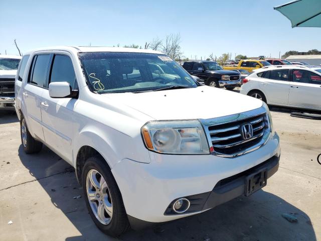 HONDA PILOT EXL 2013 with VIN 5FNYF3H68DB036182 - Photo from auction