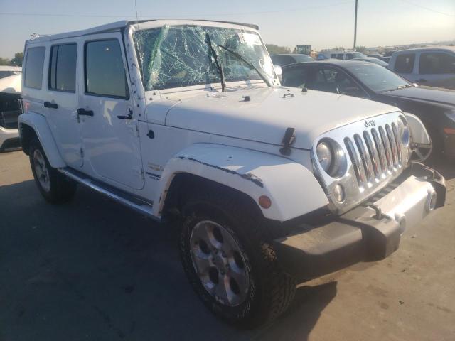 JEEP WRANGLER U 2014 with VIN 1C4BJWEG3EL123361 - Photo from auction