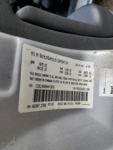 Photo 10 from auction – 2004 CHRYSLER SEBRING LX with VIN 1C3EL46X84N415816