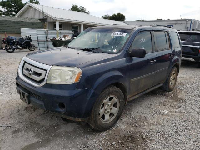 Photo 2 from auction – 2011 HONDA PILOT LX with VIN 5FNYF3H29BB002259