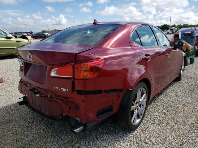 Photo 4 from auction – 2009 LEXUS IS 250 with VIN JTHBK262195106947