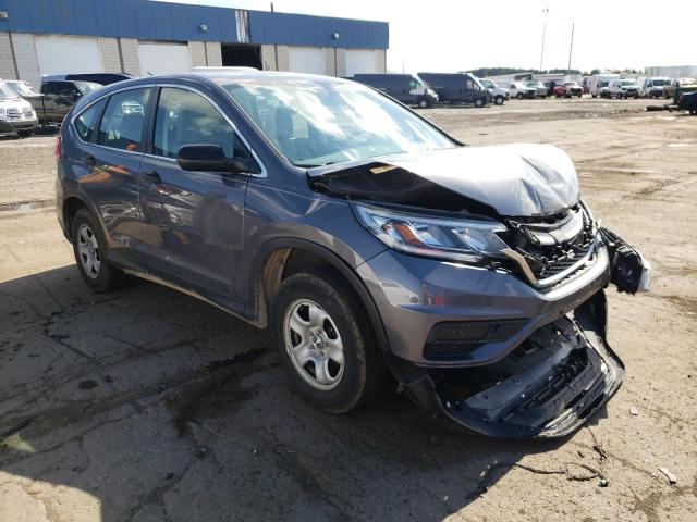 Photo 1 from auction – 2016 HONDA CR-V LX with VIN 5J6RM4H33GL002359