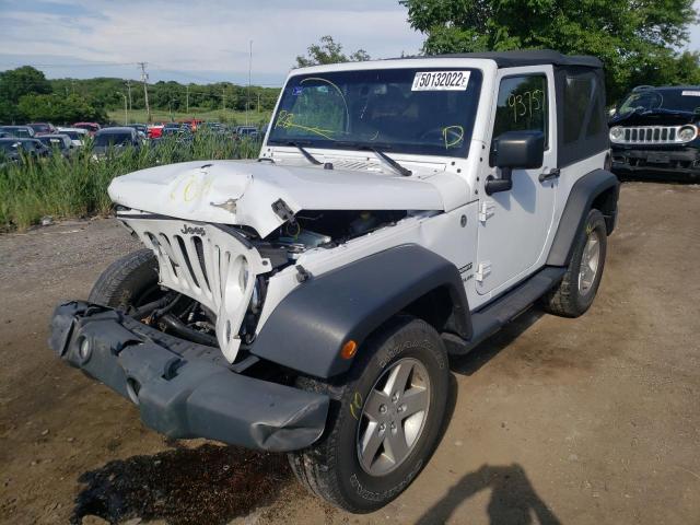 Photo 2 from auction – 2016 JEEP WRANGLER S with VIN 1C4AJWAG1GL329220