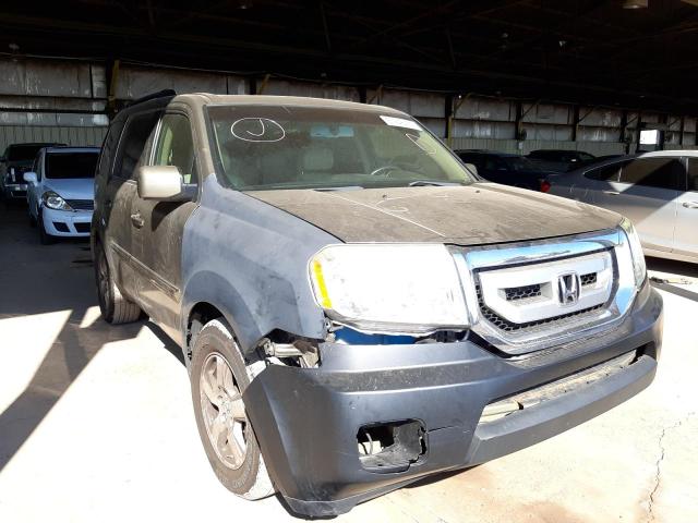 HONDA PILOT EXL 2011 with VIN 5FNYF4H55BB041057 - Photo from auction