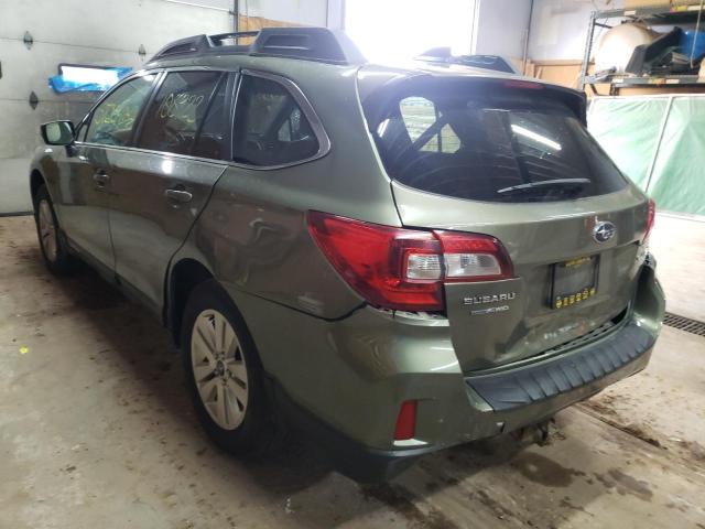Photo 3 from auction – 2016 SUBARU OUTBACK 2. with VIN 4S4BSAHC1G3200249